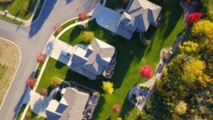 bird s eye view of three houses 1546166 scaled 1