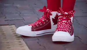 Canada Flag Shoes