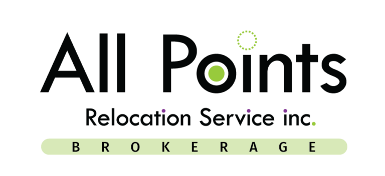 The logo for All Points Relocation Service inc. Brokerage
